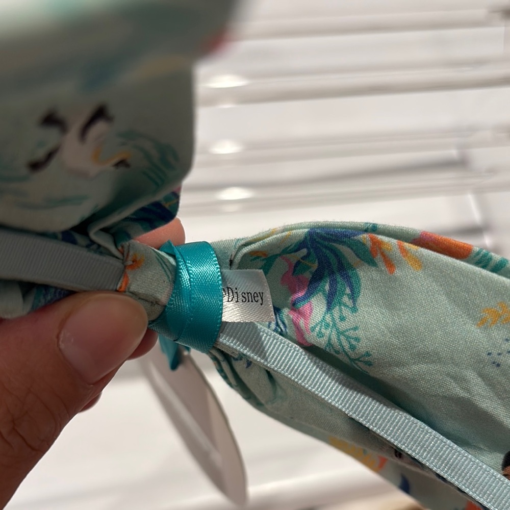 Janie and Jack x Disney The Little Mermaid Bow Headband NWT - Picture 5 of 7